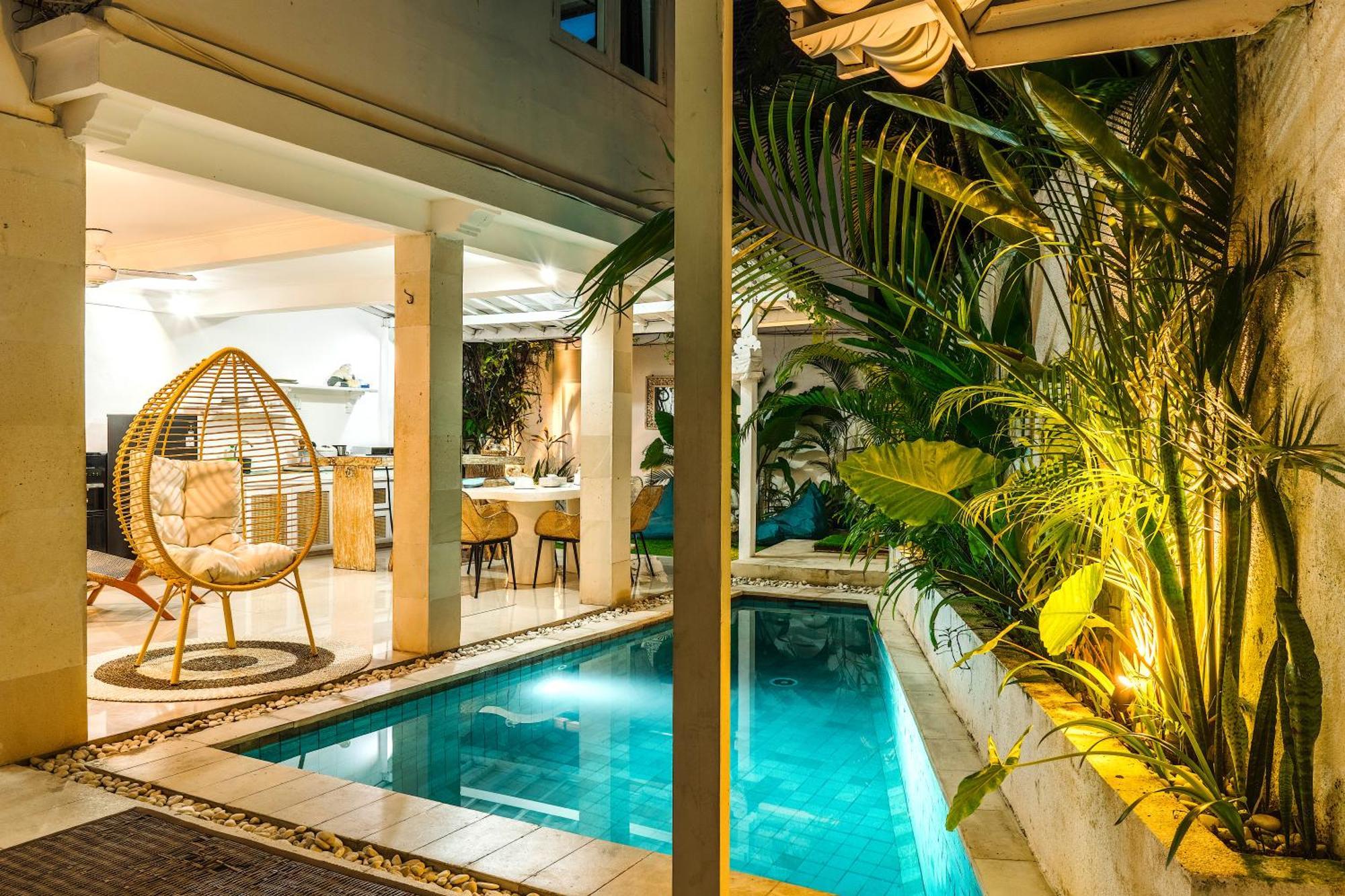 Renovated Mara Villa Double Six Beach Семіньяк Екстер'єр фото